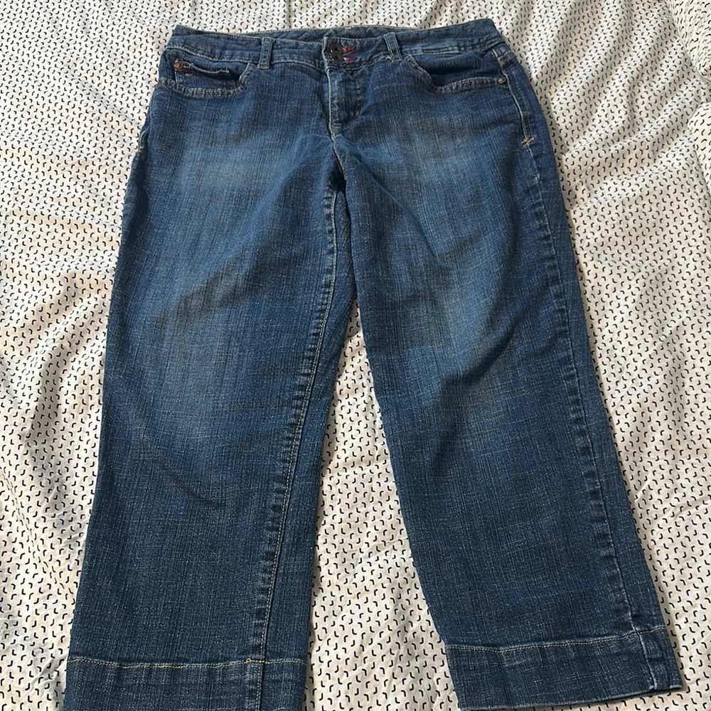 Tommy Hilfiger Blue Straight Leg Jeans Timeless Design